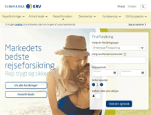 Tablet Screenshot of europaeiske.dk